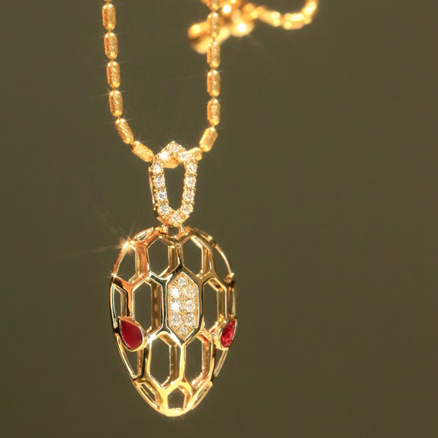 18K天然鑽石-精品靈蛇耳環/墜飾 - 第5張圖 18K天然鑽石-精品靈蛇耳環/墜飾