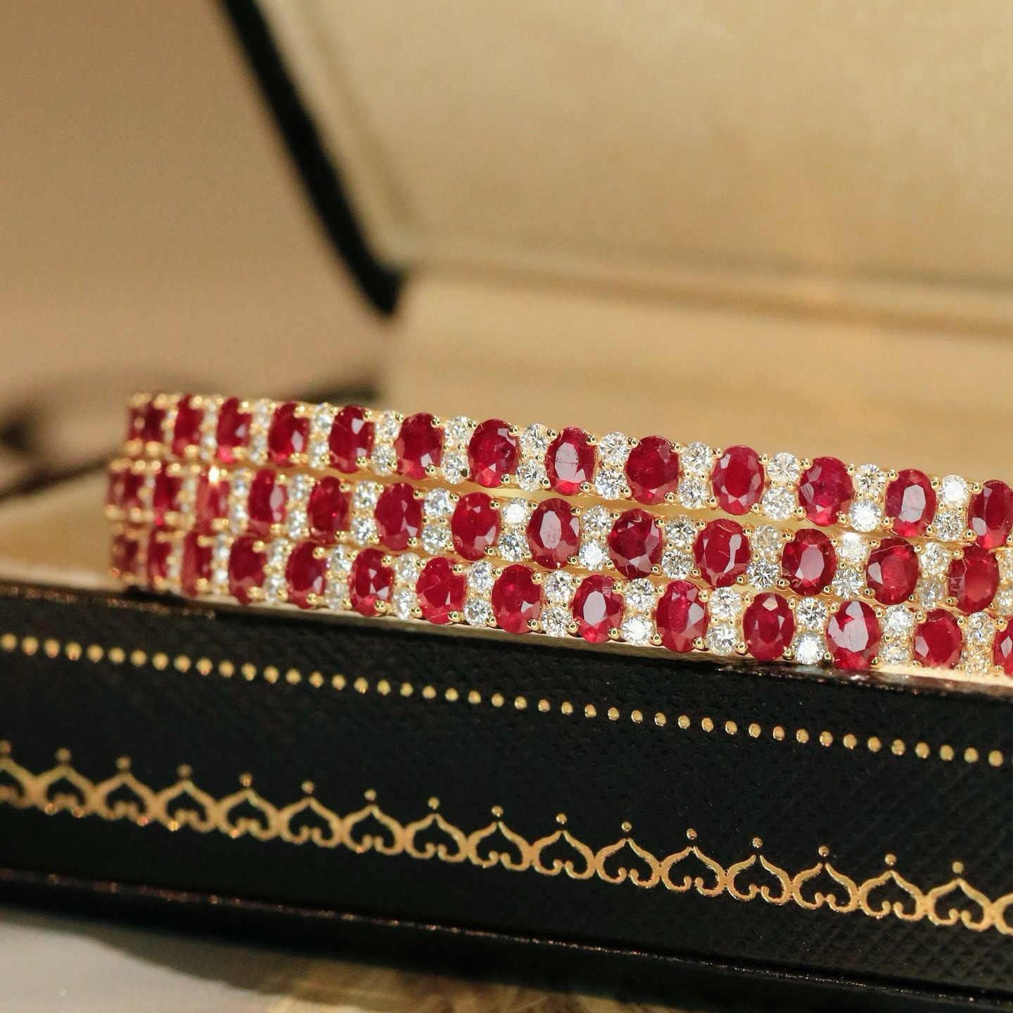 18K天然紅寶石-仙氣飄飄手鐲 - 第8張圖 18K天然紅寶石-仙氣飄飄手鐲