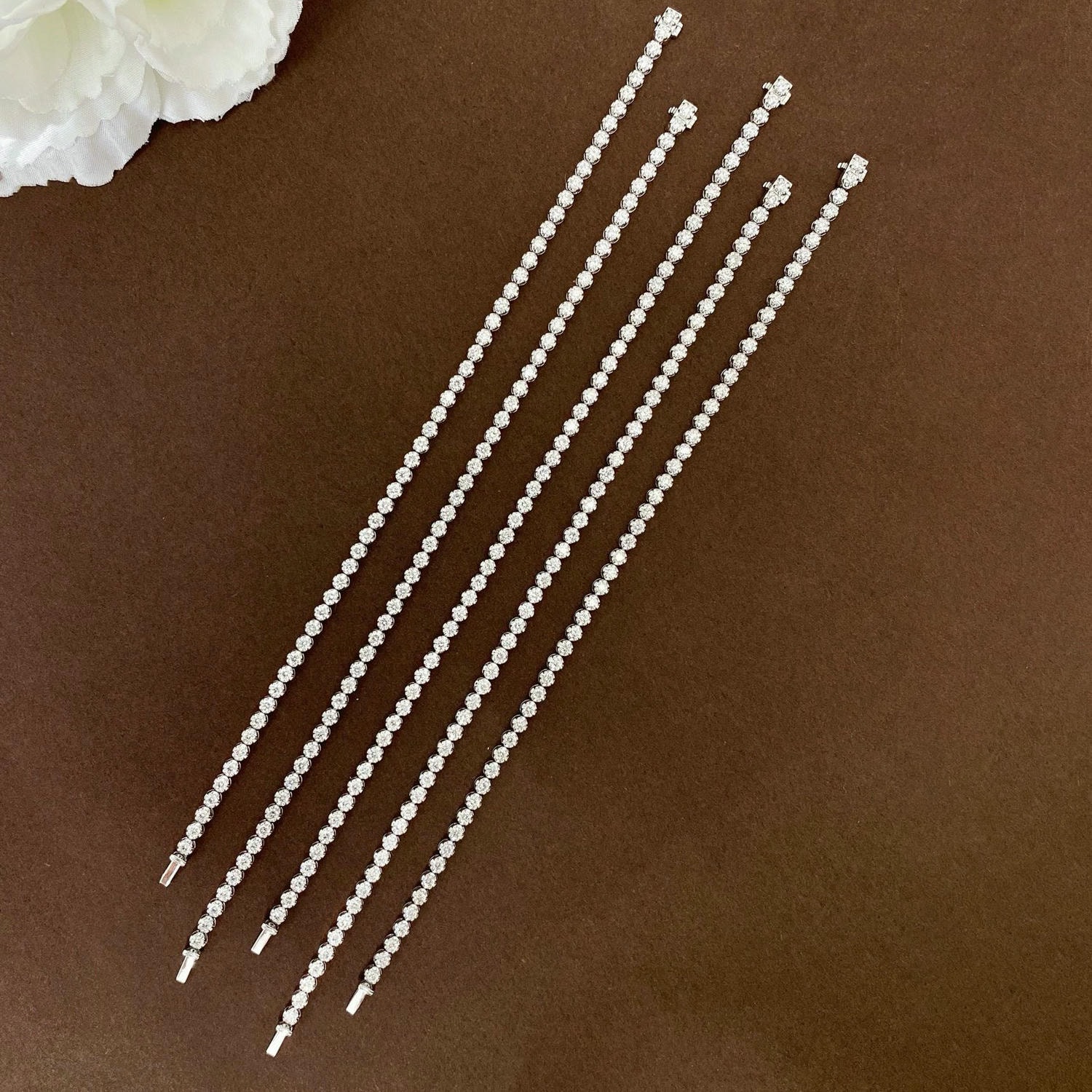 PT950天然鑽石-氣質閃耀手鍊 - 第4張圖 PT950天然鑽石-氣質閃耀手鍊