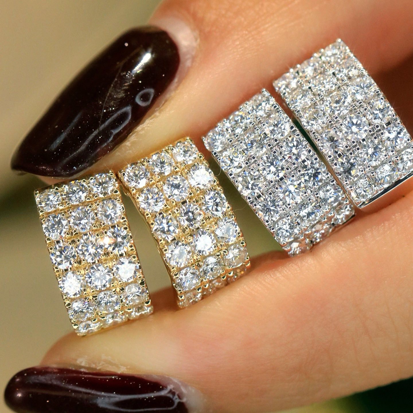 18K天然鑽石-千金貴族氣質耳環