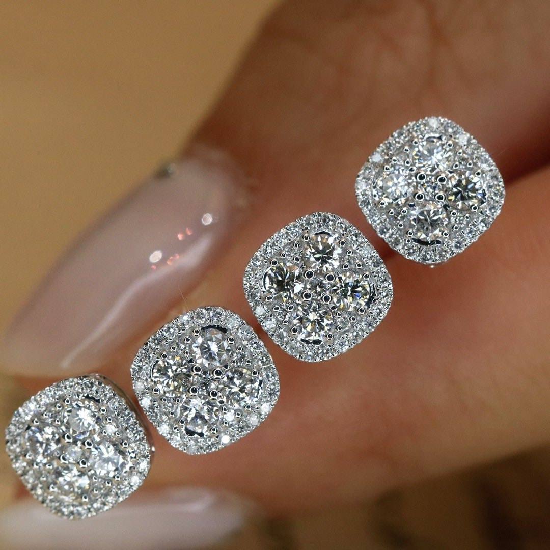 18K天然鑽石-女主角精緻耳環