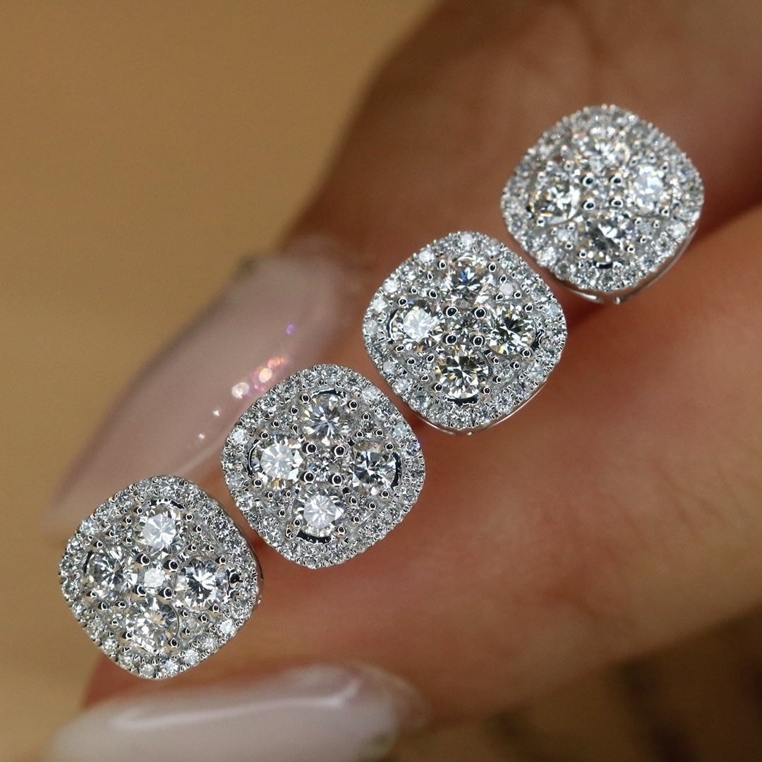 18K天然鑽石-女主角精緻耳環