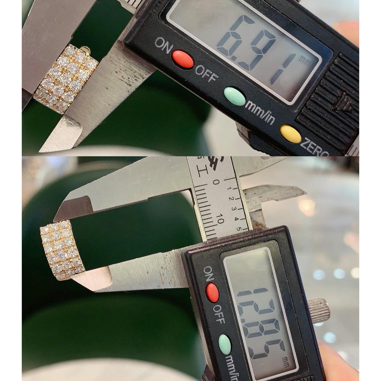 18K天然鑽石-千金貴族氣質耳環