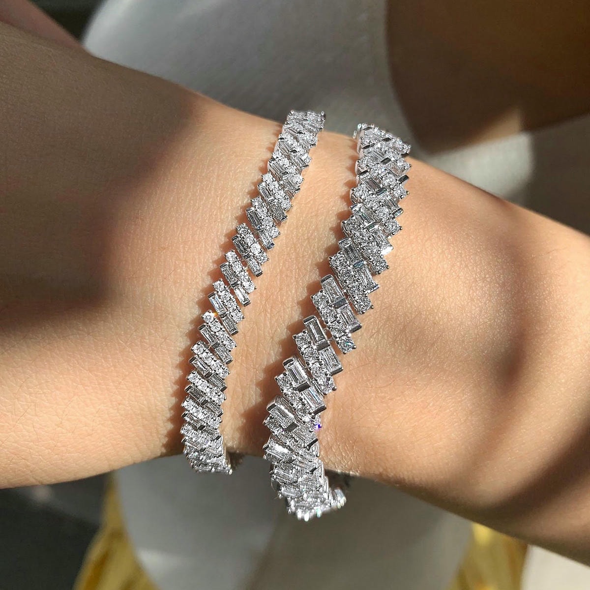 18K天然鑽石-閃耀貴氣手鍊