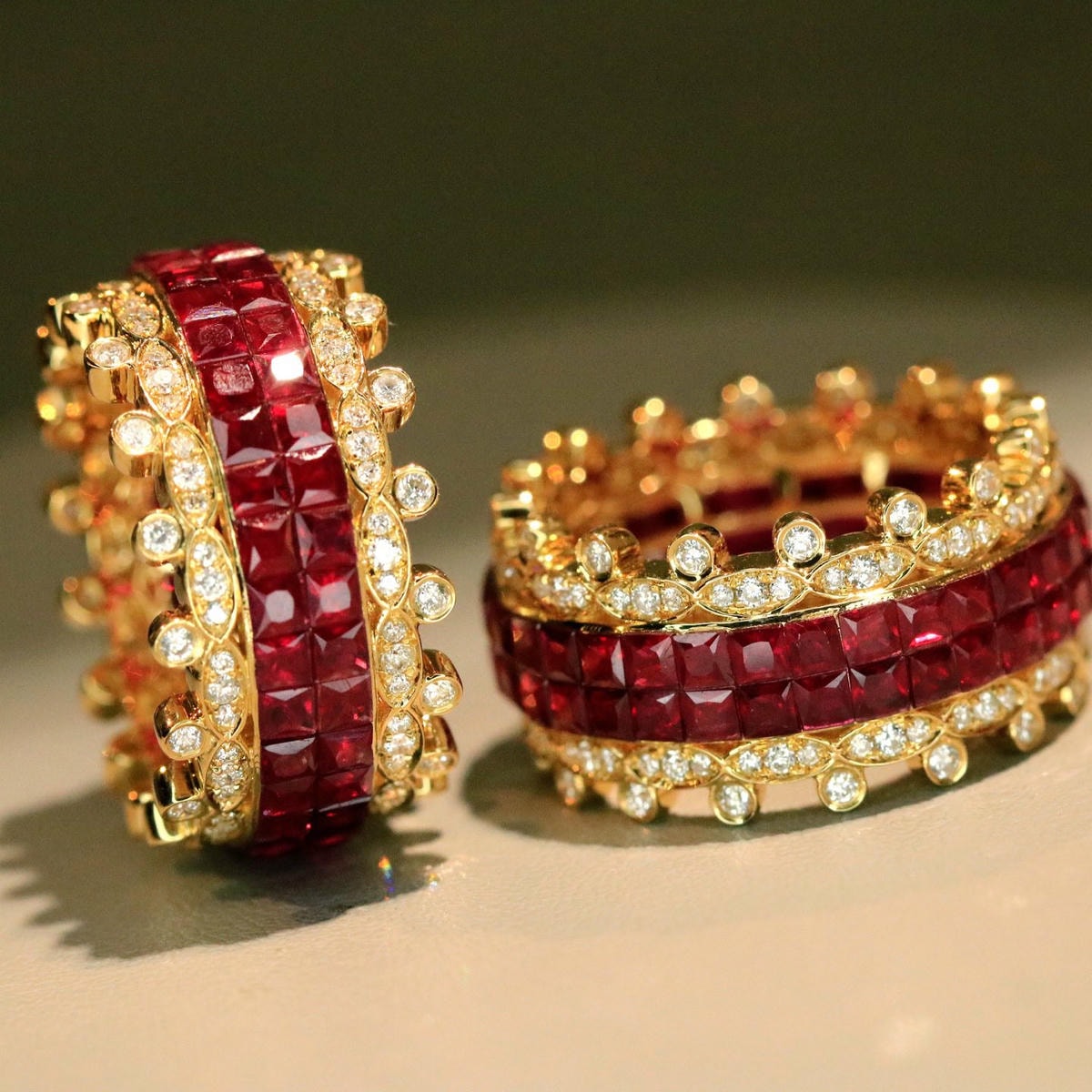 18K天然紅寶石-貴氣古典戒指 - 第2張圖 18K天然紅寶石-貴氣古典戒指