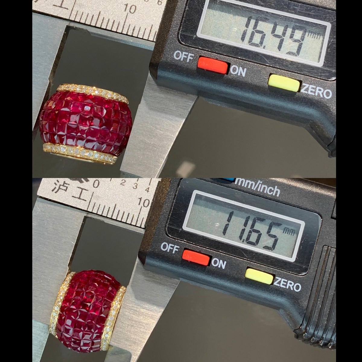 18K天然紅寶石-大蠻腰豪華墜飾