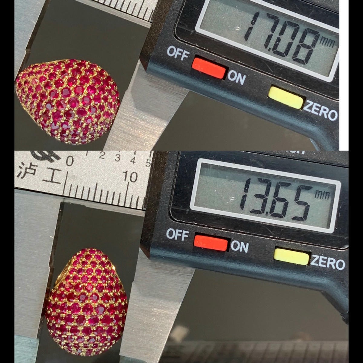 18K天然紅寶石-豪華鴿子蛋墜飾