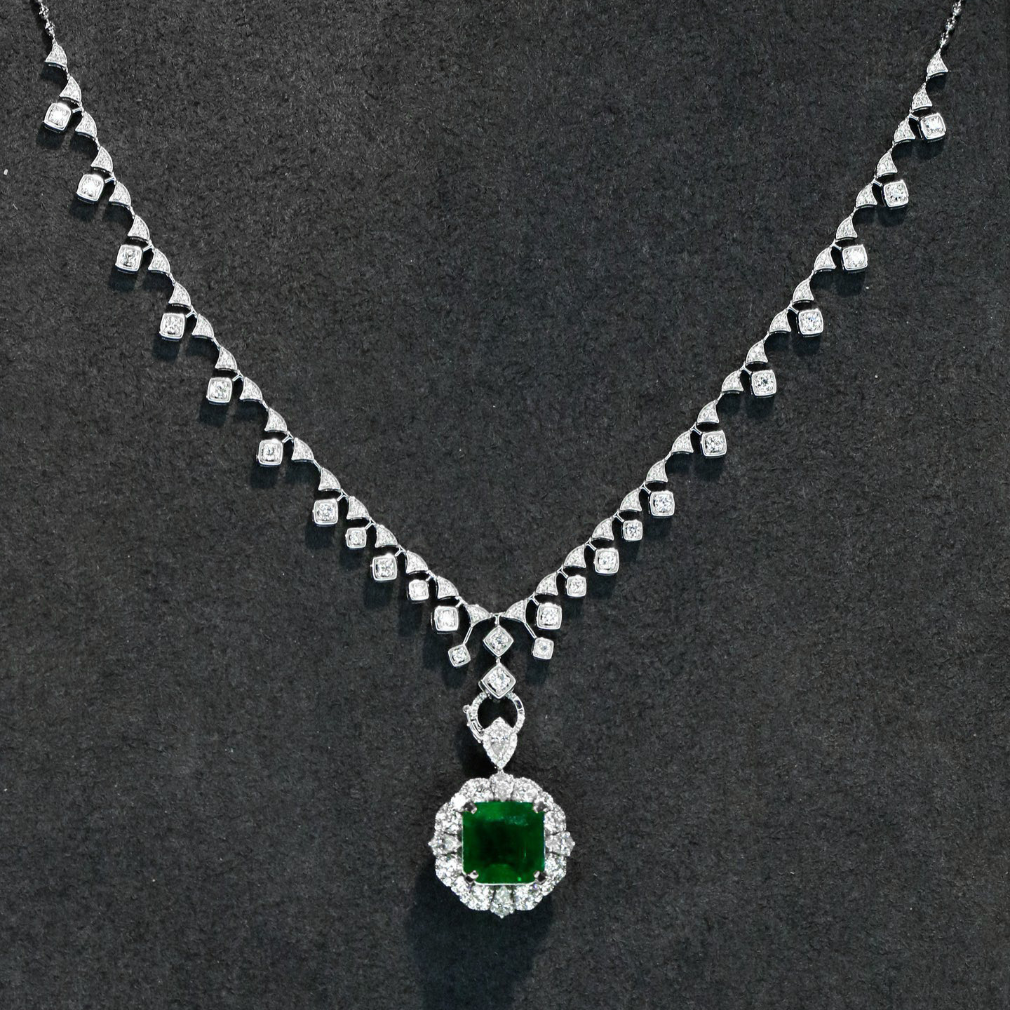 18K天然鑽石-繁星點點萬能扣項鍊