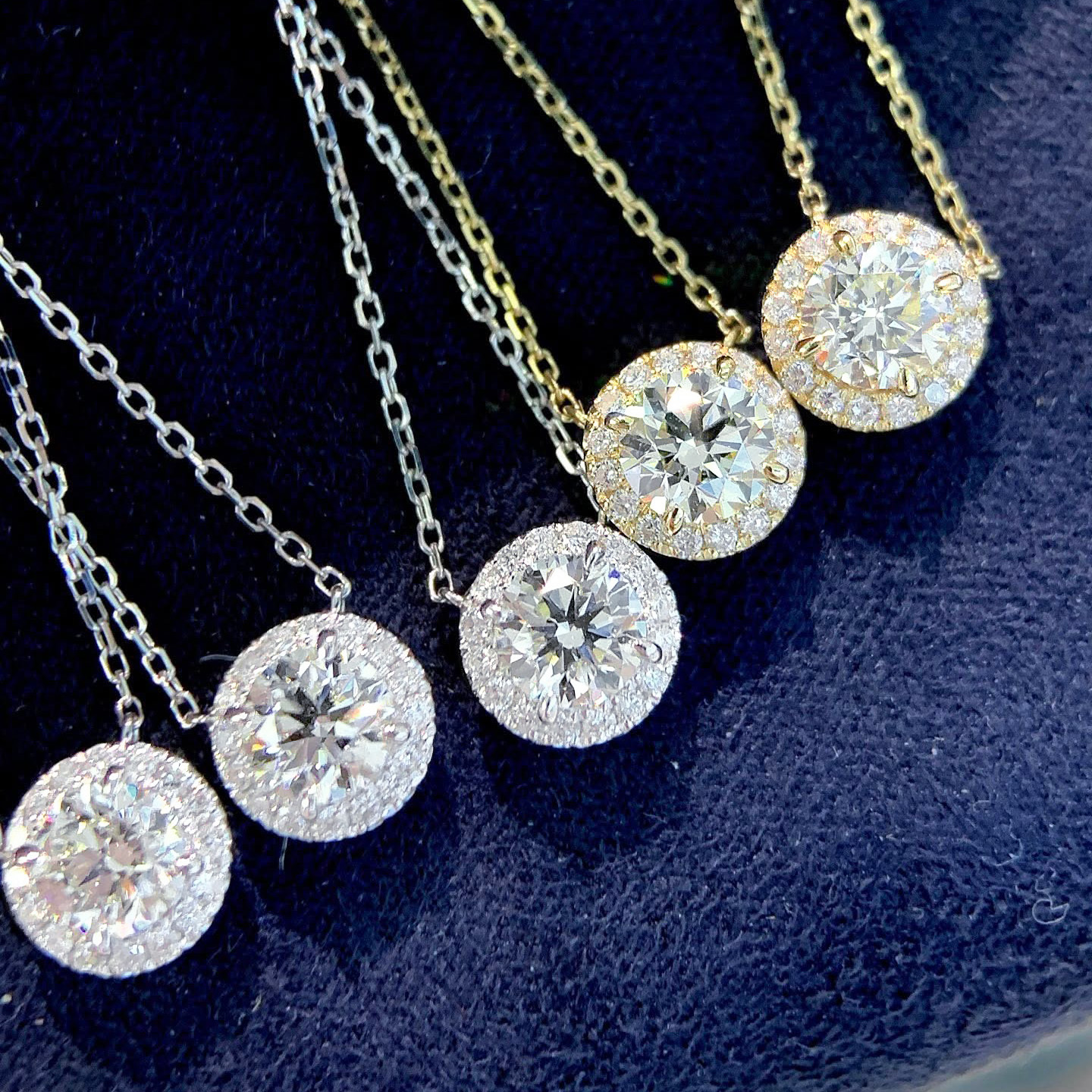 18K天然鑽石-燈泡閃閃鎖骨項鍊 - 第4張圖 18K天然鑽石-燈泡閃閃鎖骨項鍊