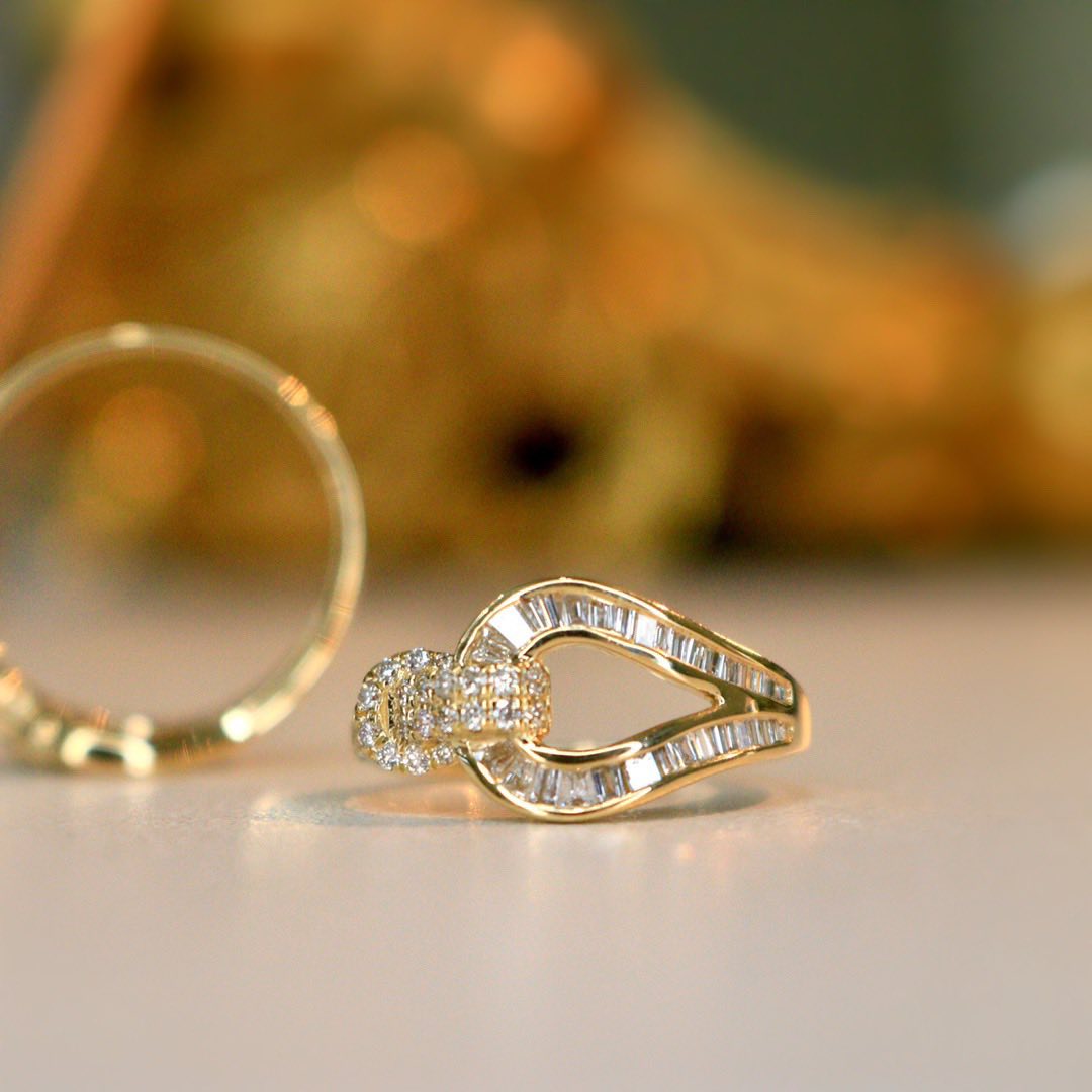 18K天然鑽石-輕奢優雅戒指 - 第2張圖 18K天然鑽石-輕奢優雅戒指