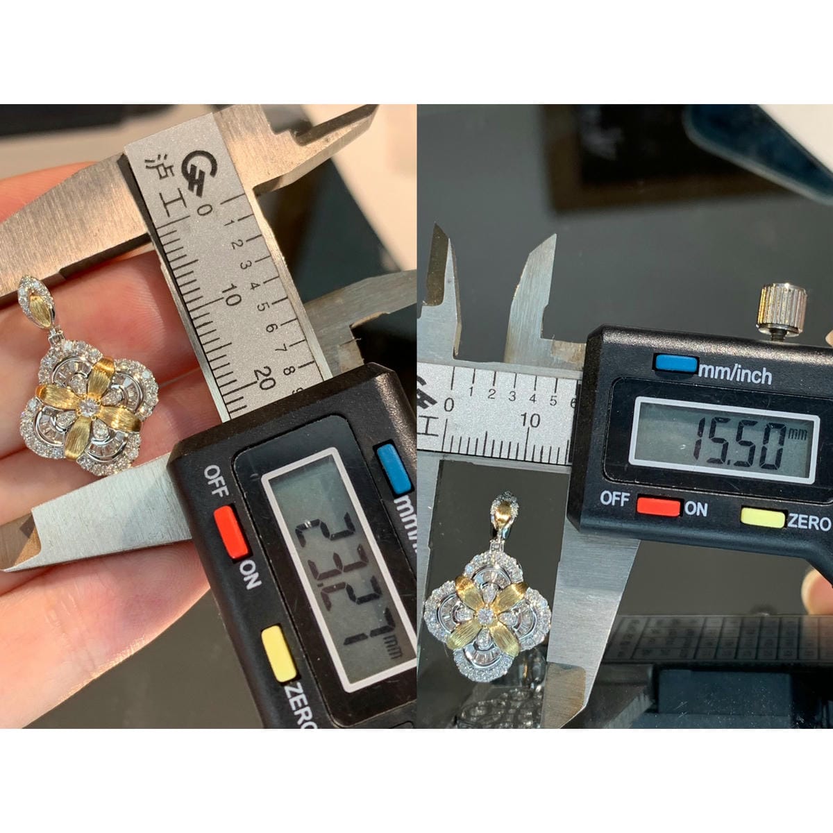 18K天然鑽石-四葉草萬能扣墜飾 - 第9張圖 18K天然鑽石-四葉草萬能扣墜飾