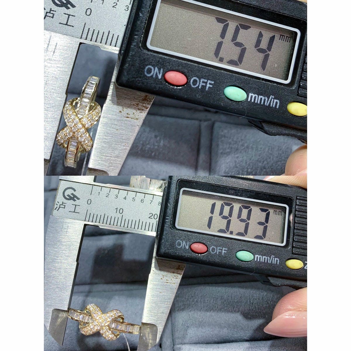18K天然鑽石-無限永恆戒指