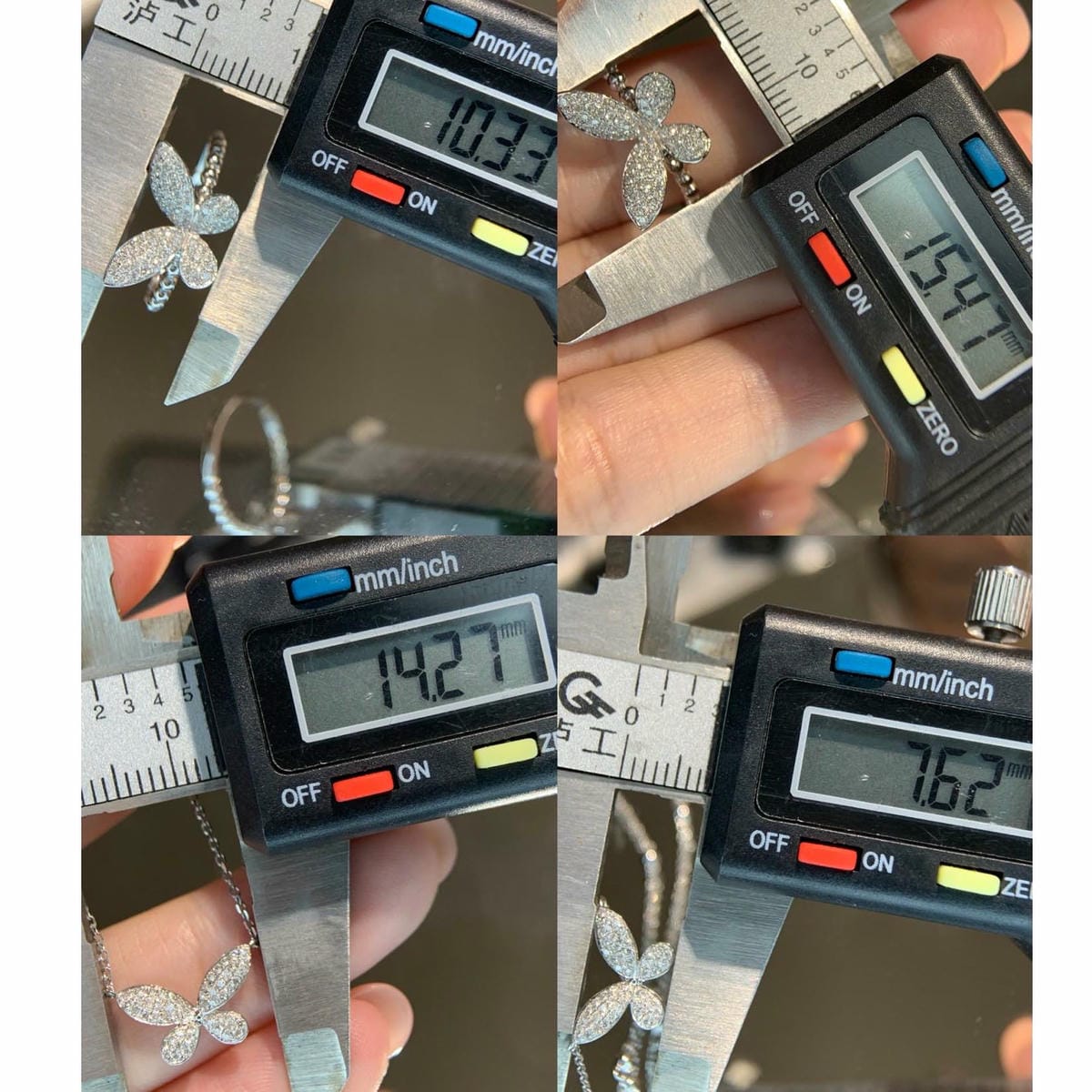 18K天然鑽石-蛻變蝴蝶戒指/項鍊 - 第9張圖 18K天然鑽石-蛻變蝴蝶戒指/項鍊